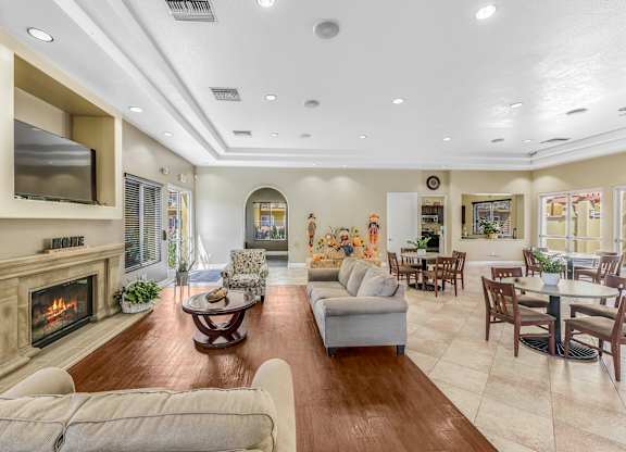 Modern Lobby at River Run Apartments, Corona, 92878