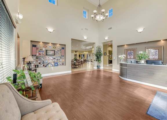 Reception Area at River Run Apartments, Corona, CA, 92878