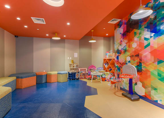 Kids Play Room at 7 Dekalb, Brooklyn, NY