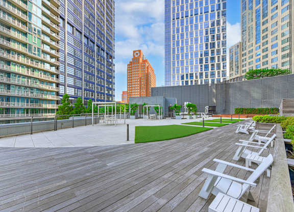 Rooftop Patio at 7 Dekalb, New York