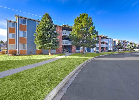 Road View at Fox Crossing Apartments, Denver, 80231