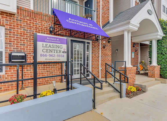 Leasing center at Acclaim at Germantown Apartments, Maryland, 20874