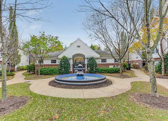 Small fountain at Acclaim at Germantown Apartments, Germantown, 20874