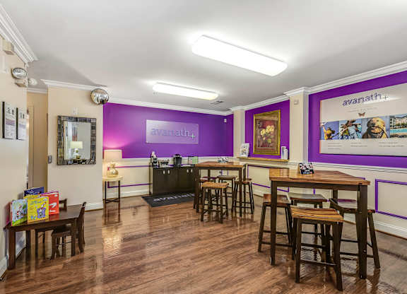 Waiting room at Acclaim at Germantown Apartments, Maryland