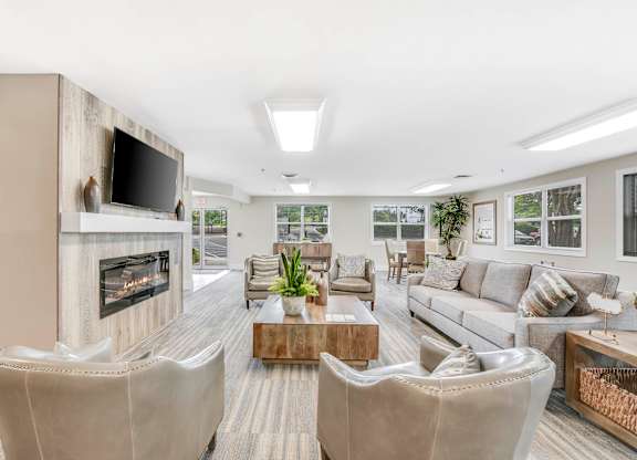 Bright Living Room at Acclaim at Lake Largo, Largo, MD, 20774