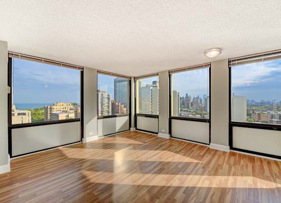 Open Room at Lincoln Park Plaza Apartments, Chicago, 60614