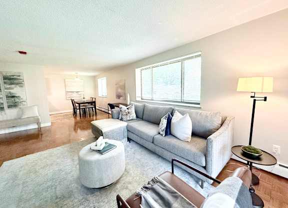 Open Living Room at Morton Village Apartments, Mattapan, MA