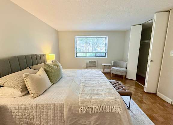 Contemporary Bedroom at Morton Village Apartments, Massachusetts, 02126
