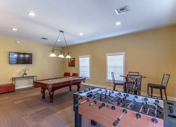 Game Room at Retreat at Valencia Apartment Homes, Florida