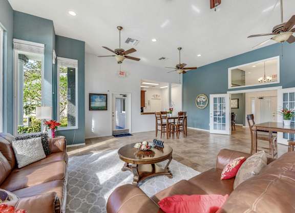 Spacious Living Room at Wellington Woods Apartments, Kissimmee, FL, 34741