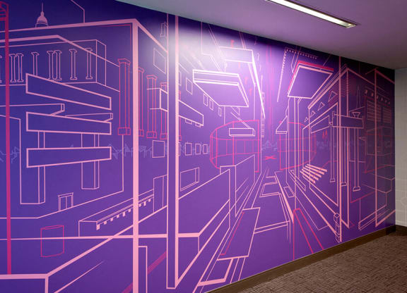 Art found within The Alexander Hotel at CityWay