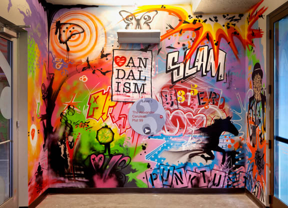 Art found within The Alexander Hotel at CityWay