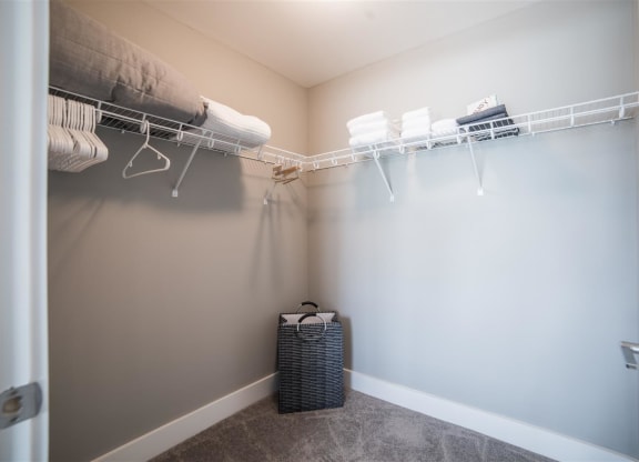 Large Closets at CityWay, Indianapolis, Indiana