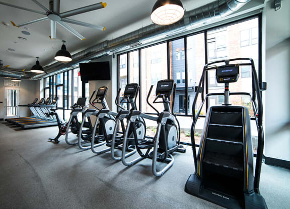 Peloton Bike And Training Space at CityWay, Indianapolis, IN, 46204