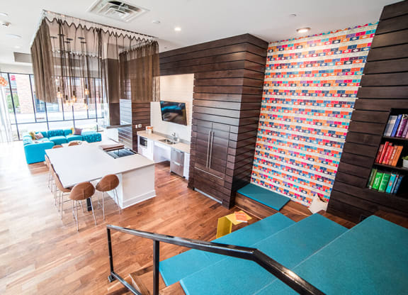 Amenity Lounge and Clubroom at CityWay, Indiana, 46204