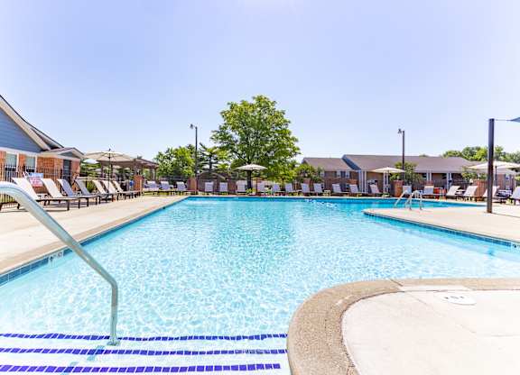 Pool View at Governor Square Apartments, Carmel