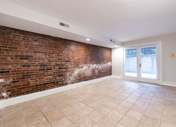 Unfurnished Living Space at Lockerbie Court on Mass Ave, Indianapolis, 46204