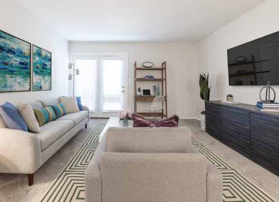 Living Room Interior at Gramercy, Carmel, 46032