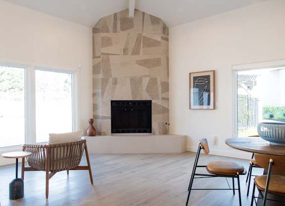 clubhouse fireplace at THE ARLO, Citrus Heights, 95621
