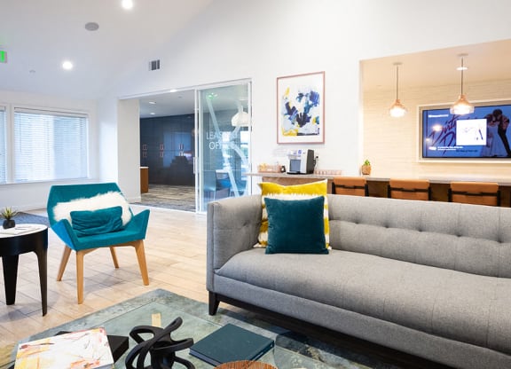 Leasing Office Seating  Richmond CA 94806 Bella Vista at Hilltop Apts For Rent