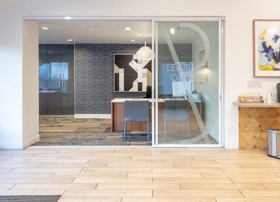Leasing office with desk at BELLA VISTA AT HILLTOP, Richmond, California 