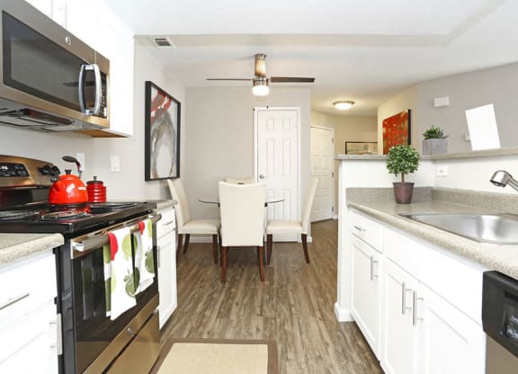 Kitchen and Dining Area at BELLA VISTA AT HILLTOP, Richmond, 94806