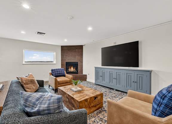 Spacious Living Room at Vintage at Marine View Senior 55+ Apartments, Everett, WA, 98201