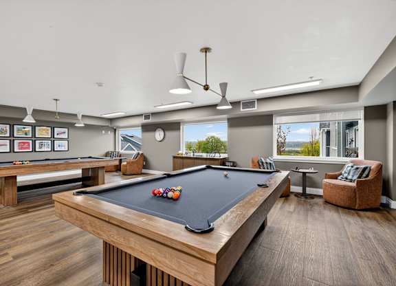 Residential Clubhouse at Vintage at Marine View Senior 55+ Apartments, Everett, 98201