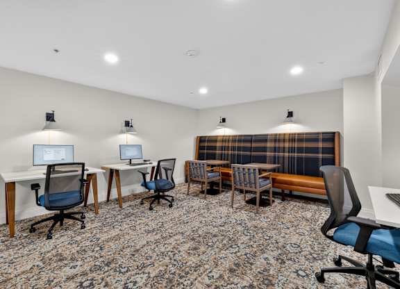 Community Office at Vintage at Marine View Senior 55+ Apartments, Everett
