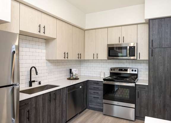 Fully Equipped Kitchen at 38° NORTH, Santa Rosa, California