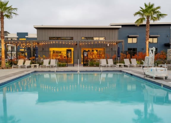 Resort Style Pool at 38° NORTH, California