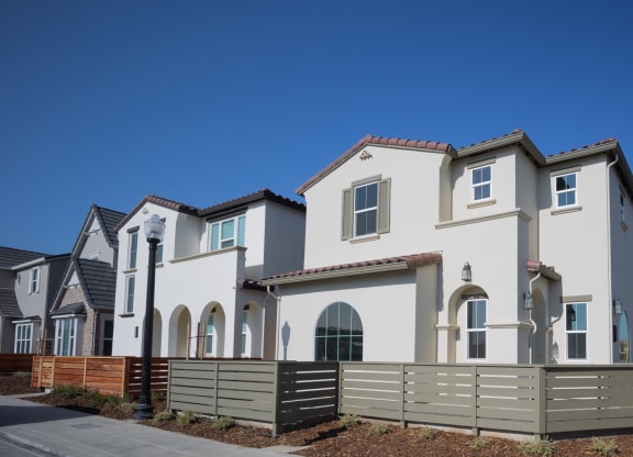 exterior with front patio at Crocker Village – Single Family Homes, Sacramento, CA ? 
