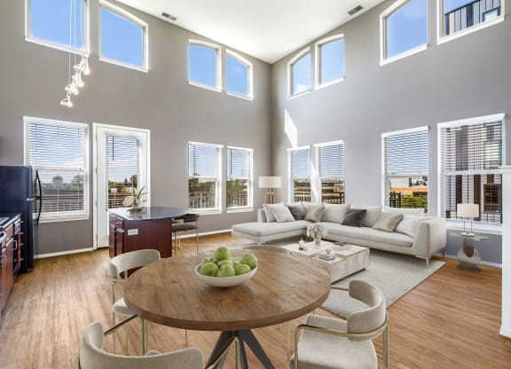 Uptown Lake Loft with bright windows