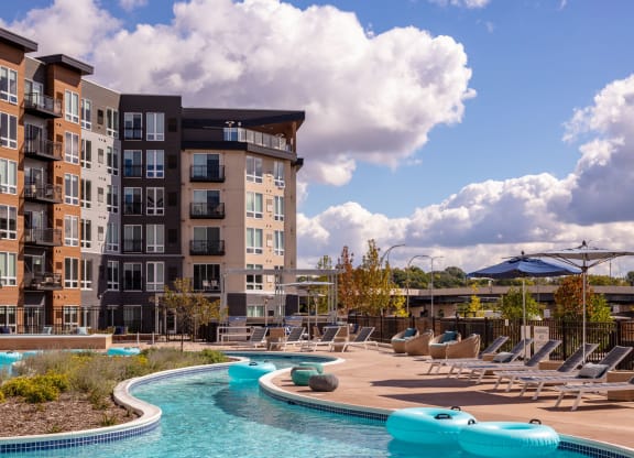 take a dip in our resort style swimming pool