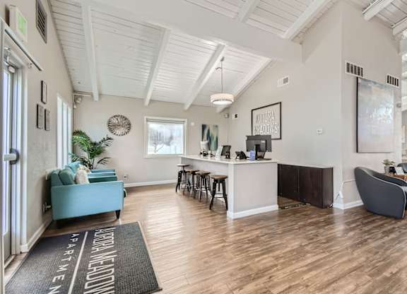 Spacious leasing office