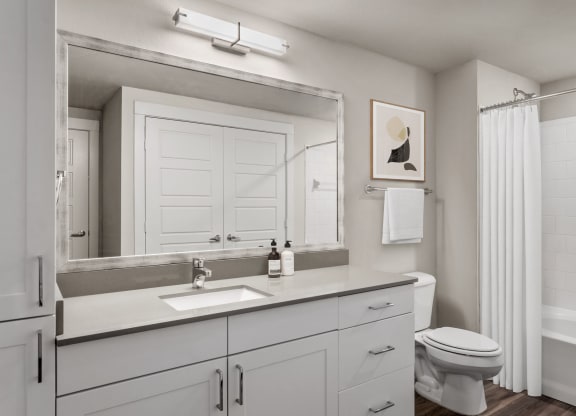 Gateway Arvada One Bedroom bathroom