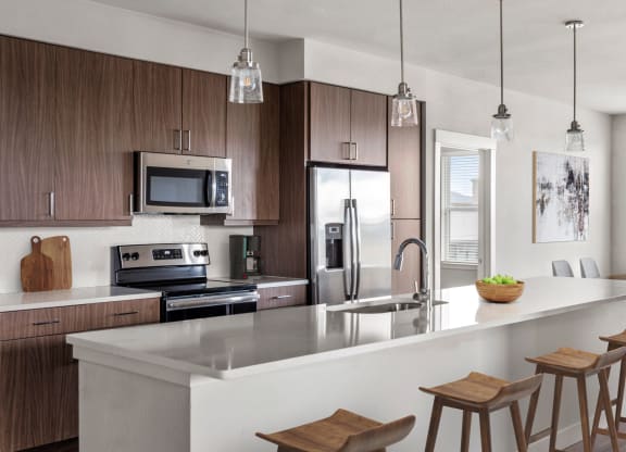 Gateway two bedroom modern kitchen