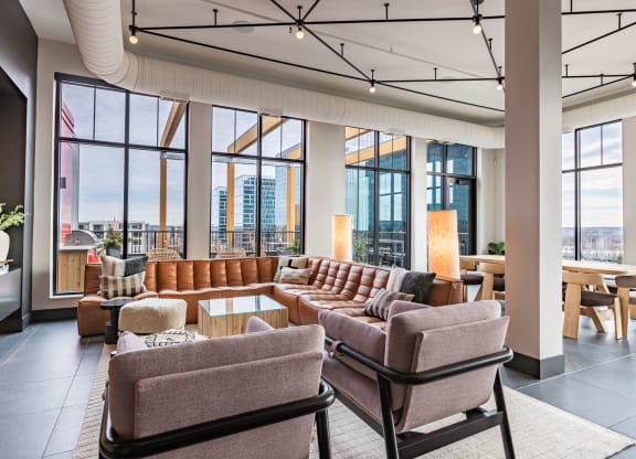 Sky Lounge with city views