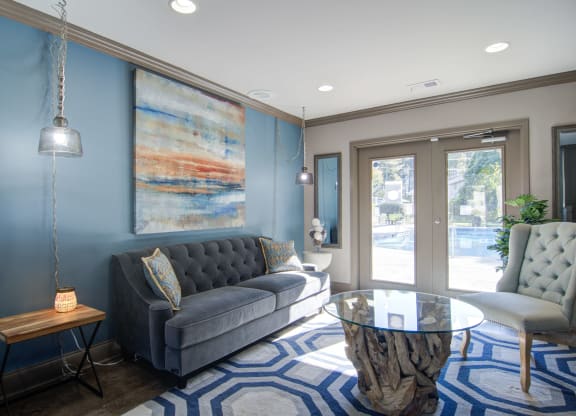 Estuary Apartments in Atlanta Georgia 30341 photo of clubhouse with sitting area