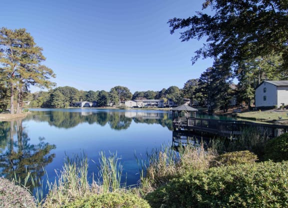 Estuary Apartments in Atlanta Georgia 30341 photo of view of beauitful lake