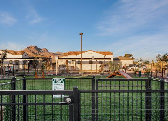 A sign on a fence reads "No Ball Rules".
