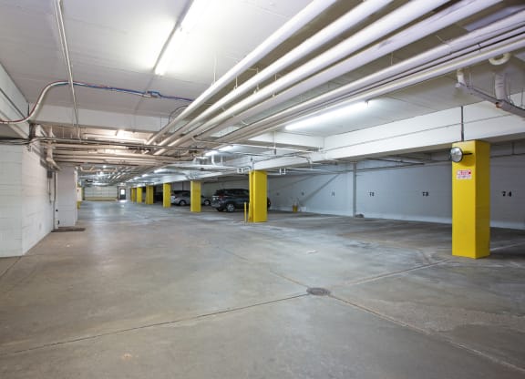Laurel West End Apartments in Golden Valley, MN photo of covered parking