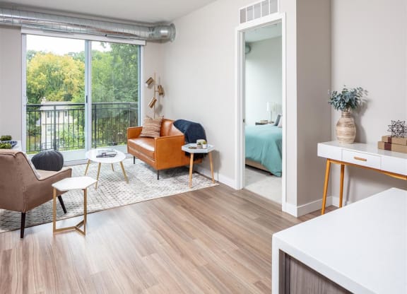 bright, spacious living rooms