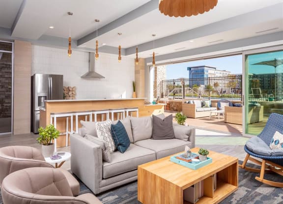 clubhouse/lounge area