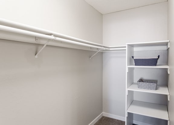 a walk in closet at Northpointe