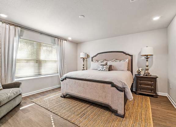 Well Appointed Bedroom at The Village at Hickory Street, Alabama, 36535