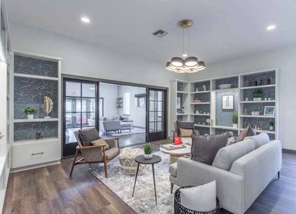 Gorgeous Living Room at MonteVista Apartments, Oregon