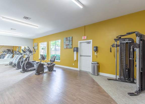 Fitness Center With Updated Equipment at MonteVista Apartments, Beaverton