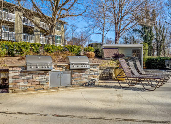 Reserve at Providence Charlotte NC photo of grill area