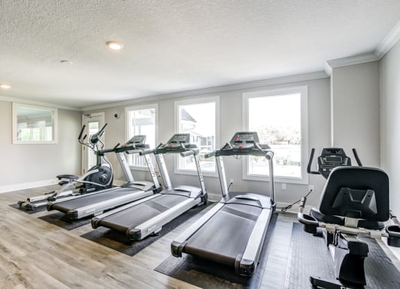 The Commons Apartments in Tampa Florida photo of cardio equipment